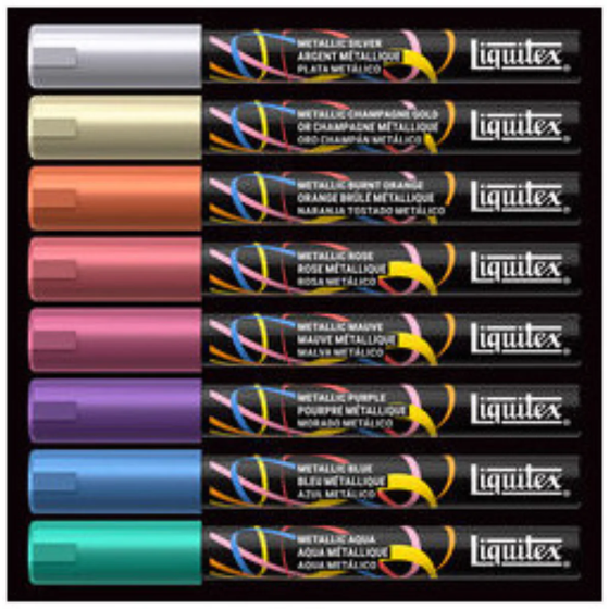 Set Marqueurs Acryliques Métalliques Liquitex | Art & Loisirs