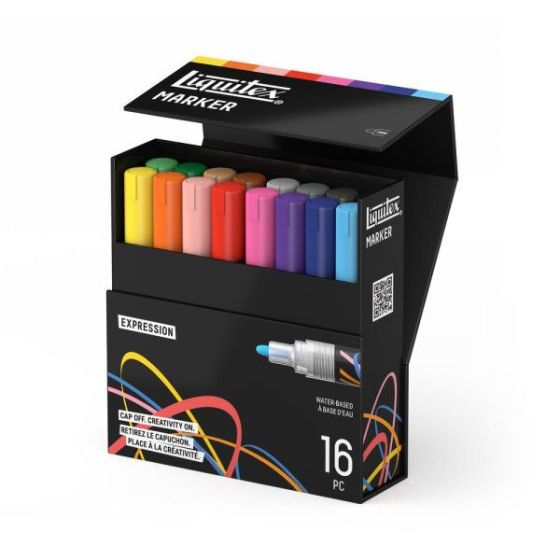 Set Marqueurs Acrylique Liquitex Expression | Art & Loisirs