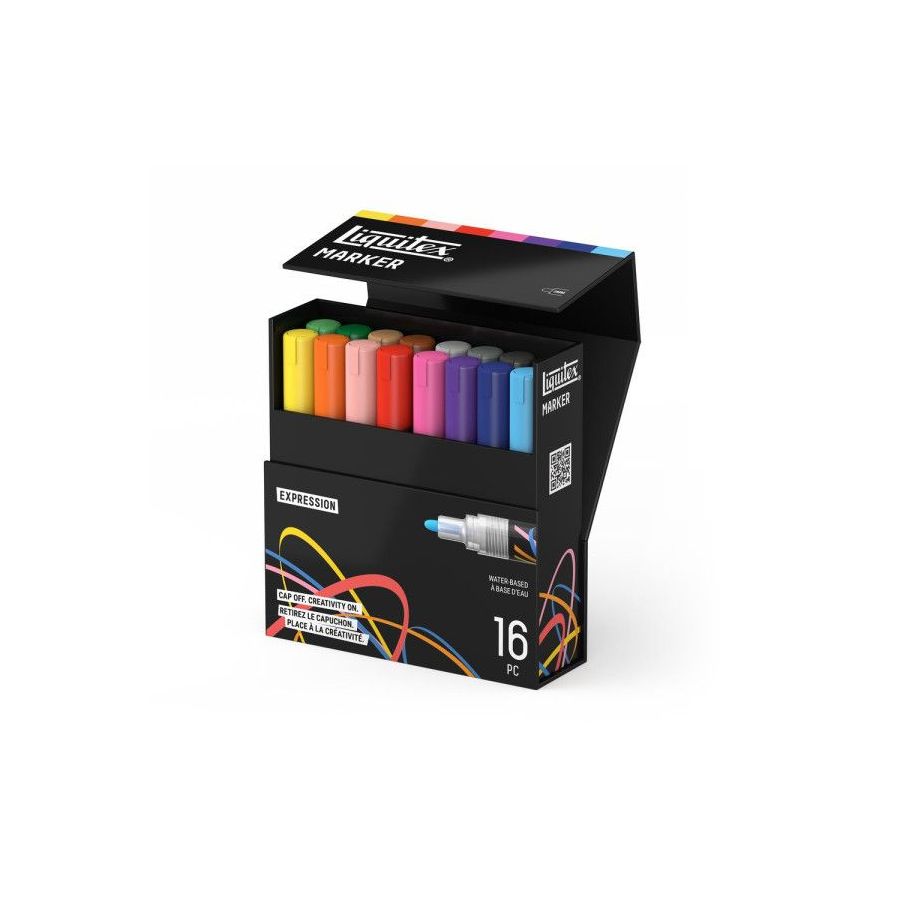 Set Marqueurs Acrylique Liquitex Expression | Art & Loisirs
