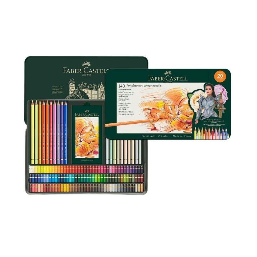 Crayons Polychromos 140 couleurs (20 nouvelles) | Art & Loisirs