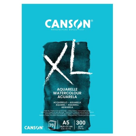 Bloc Aquarelle Canson XL 300g Grain Fin - Art & Loisirs