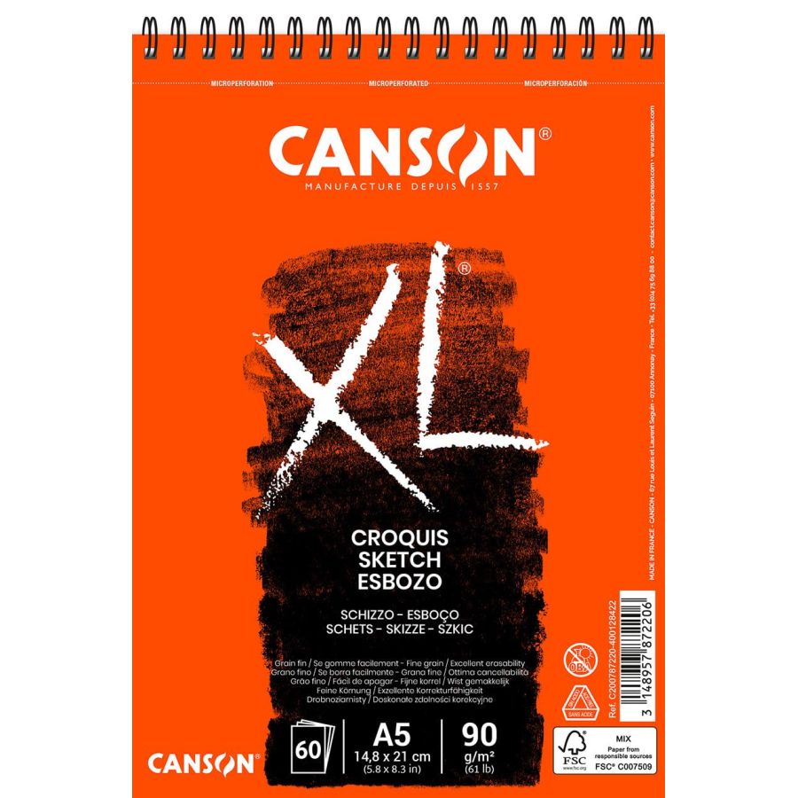 Album XL Croquis CANSON 90g Ivoire - Papier | Art & Loisirs