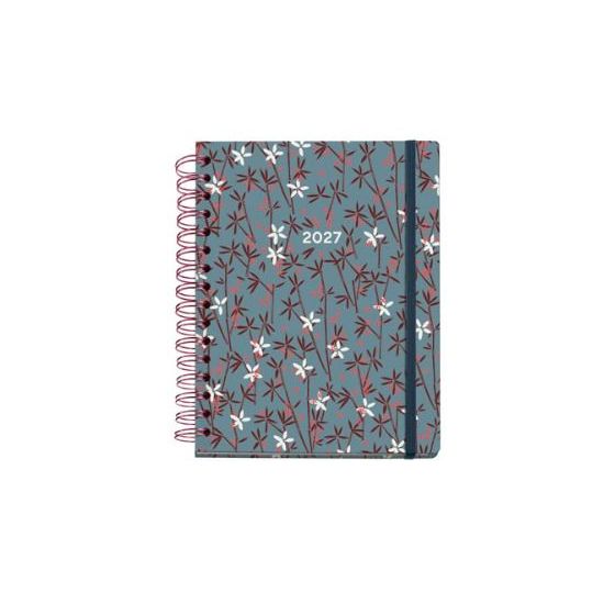 Agenda spirale Arno Dufour bambou hebdomadaire | Art & Loisirs