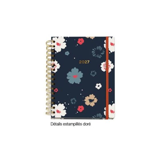 Agenda journalier spirale Arno Dufour 2027 - APLI | Art & Loisirs