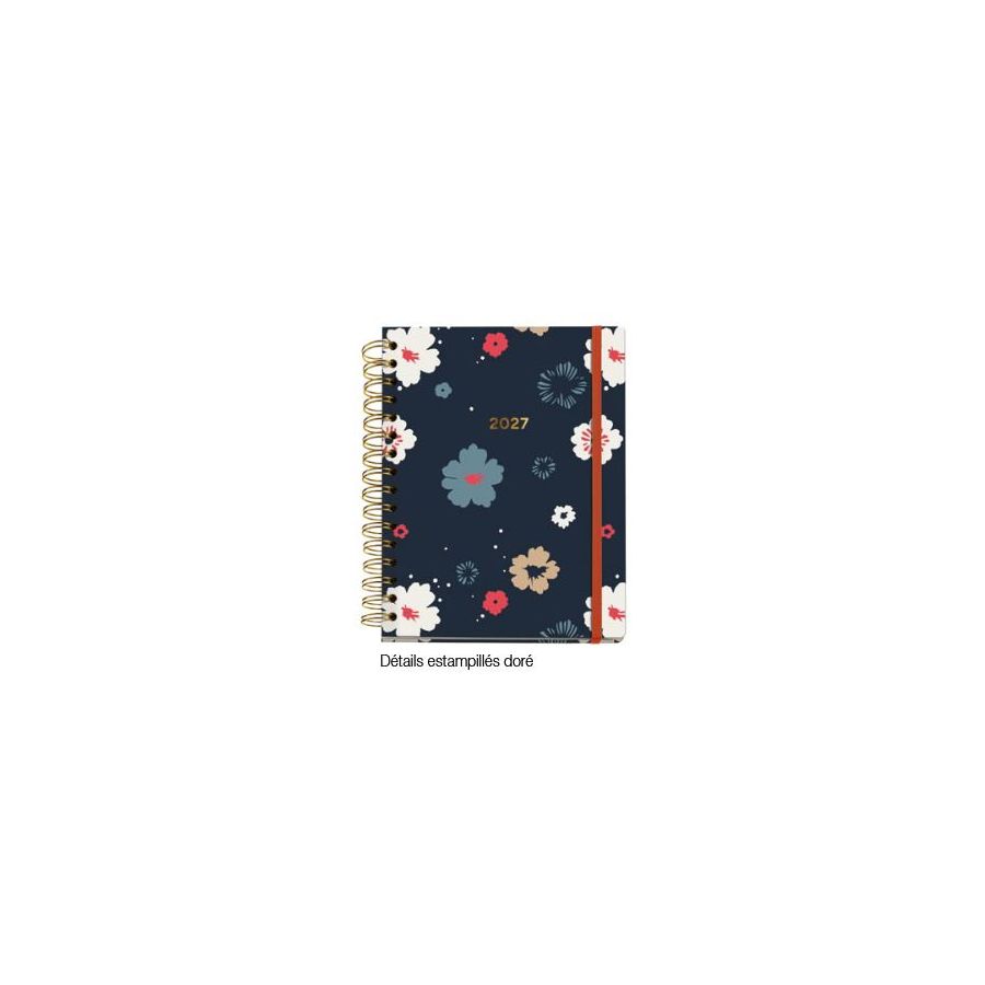Agenda journalier spirale Arno Dufour 2027 - APLI | Art & Loisirs