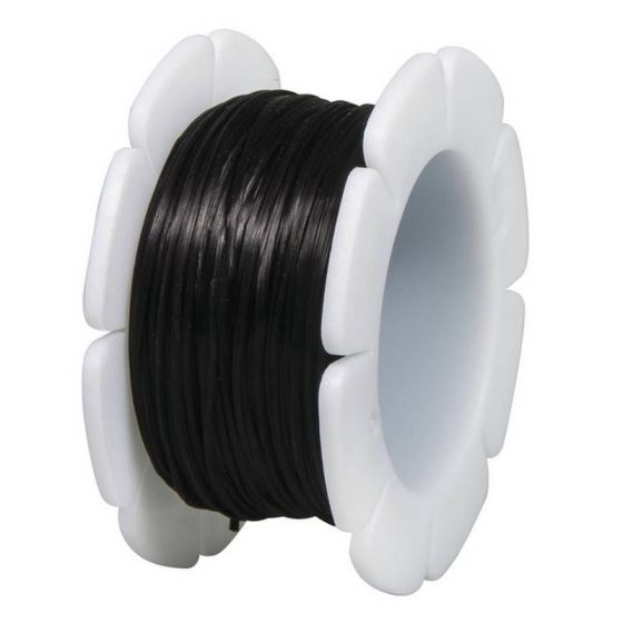 Fil élastique bijoux Magic-Stretch noir 1mm 5m | Art & Loisirs