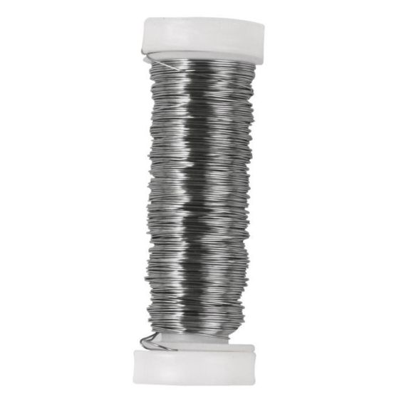 Fil acier spécial perles 0.3mmx50m - Rayher | Art & Loisirs