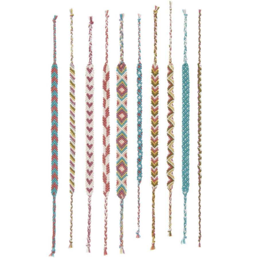 Kit DIY Bracelets d'amitié Earthy Colours | Art & Loisirs