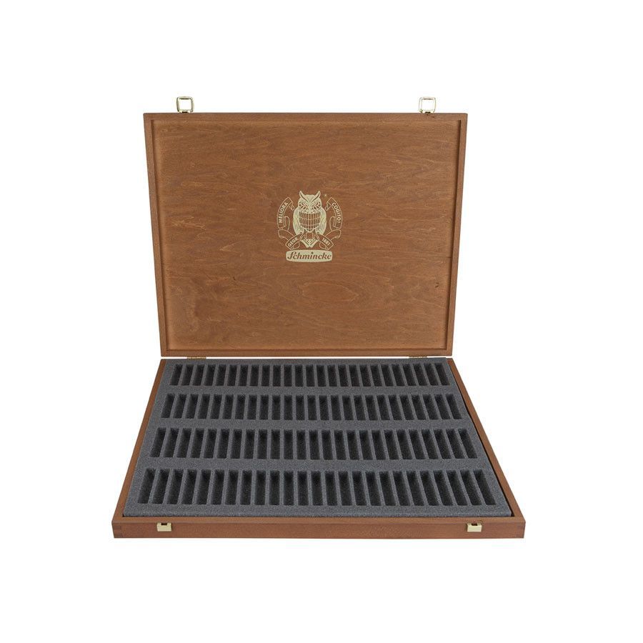 Coffret en bois vide pour 100 pastels - Schmincke