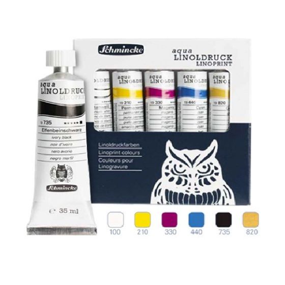 Kit linogravure Schmincke Essdee - Kit complet | Art & Loisirs
