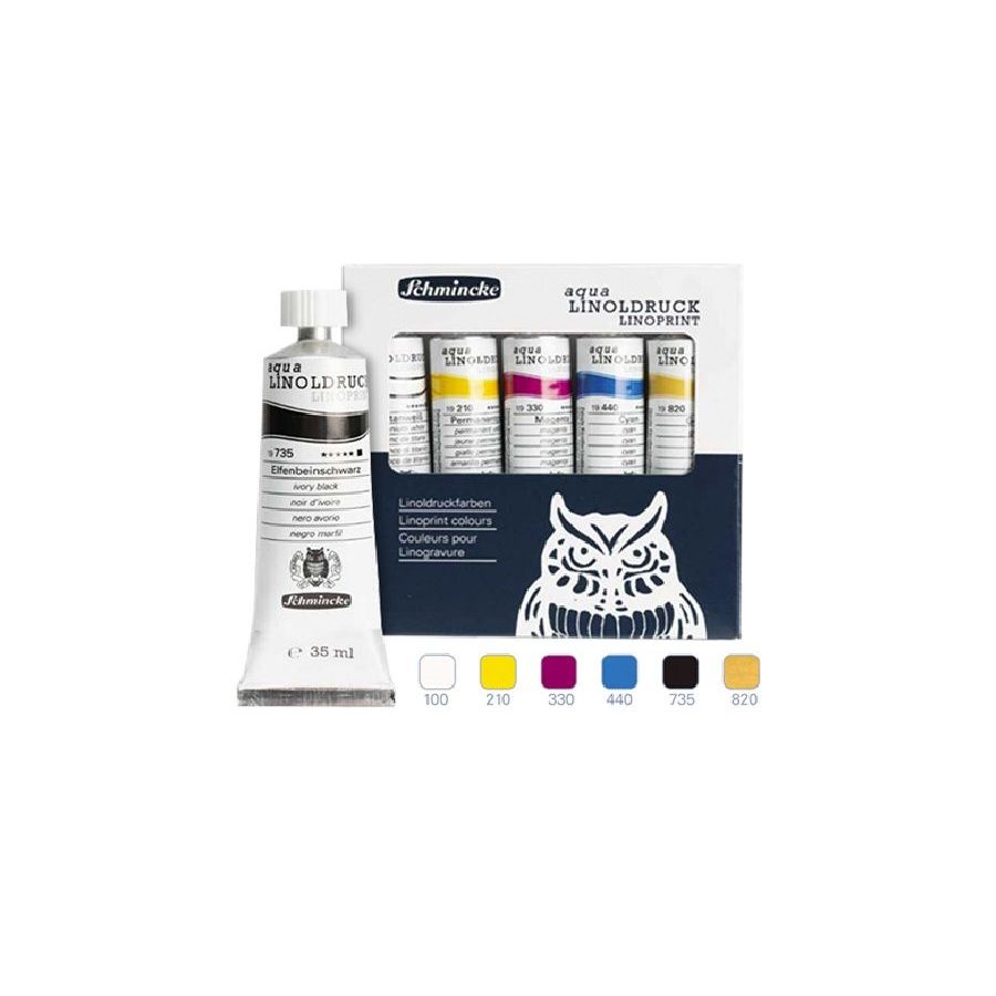 Kit linogravure Schmincke Essdee - Kit complet | Art & Loisirs