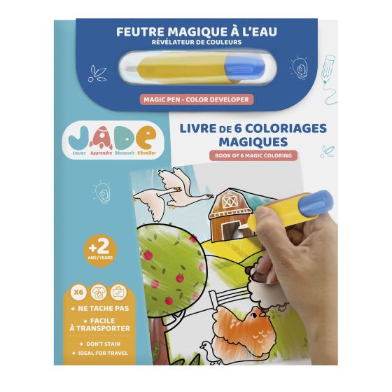 Livre 6 coloriages magiques - 24  mois JADE