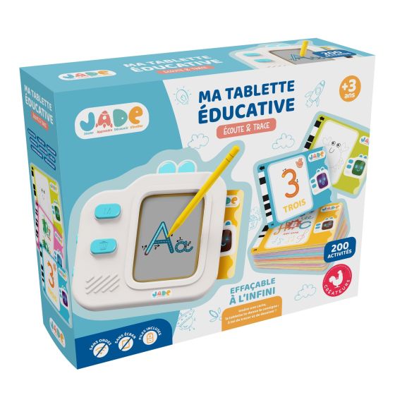 Ma tablette Educative - 100 cartes - Ecran effaçable + stylet