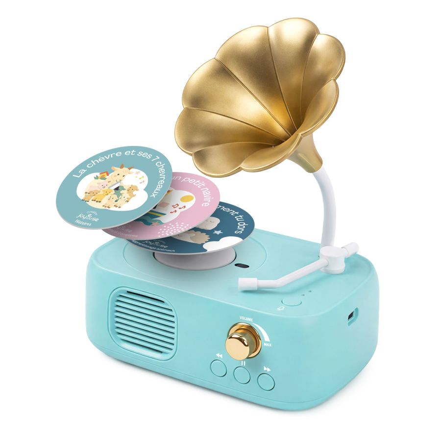 Conteuse Gramophone Joyeuse 126 disques | Art & Loisirs
