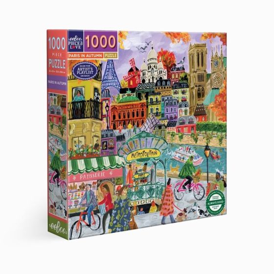Puzzle 1000 pièces Paris in Autumn 58,5 cm | Art & Loisirs