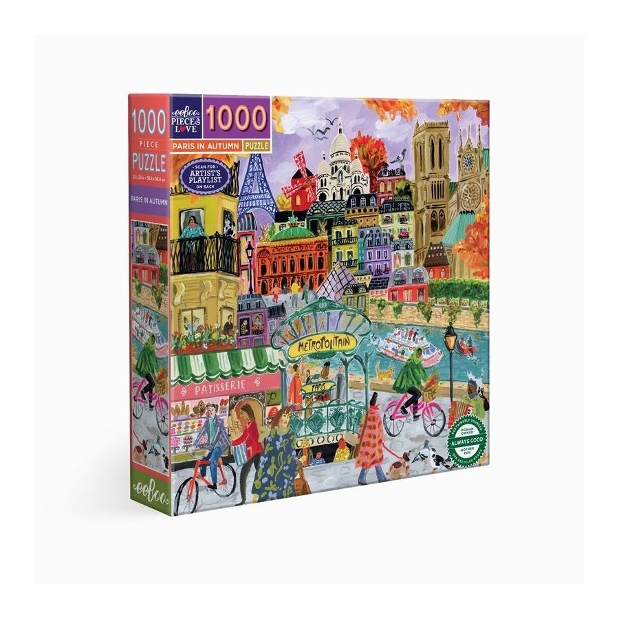 Puzzle 1000 pièces Paris in Autumn 58,5 cm | Art & Loisirs