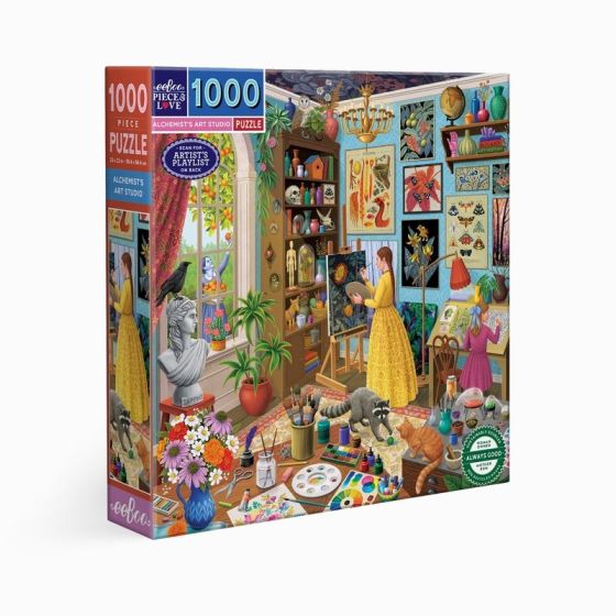 Puzzle L'atelier de l'Alchimiste 1000 pièces | Art & Loisirs