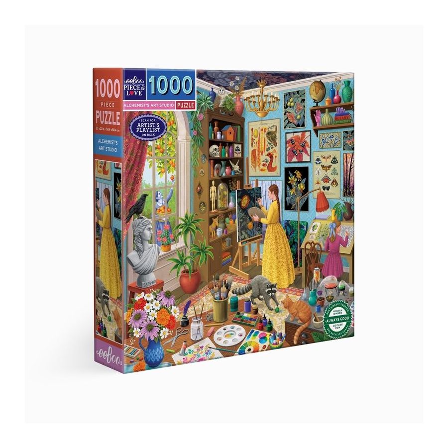 Puzzle L'atelier de l'Alchimiste 1000 pièces | Art & Loisirs