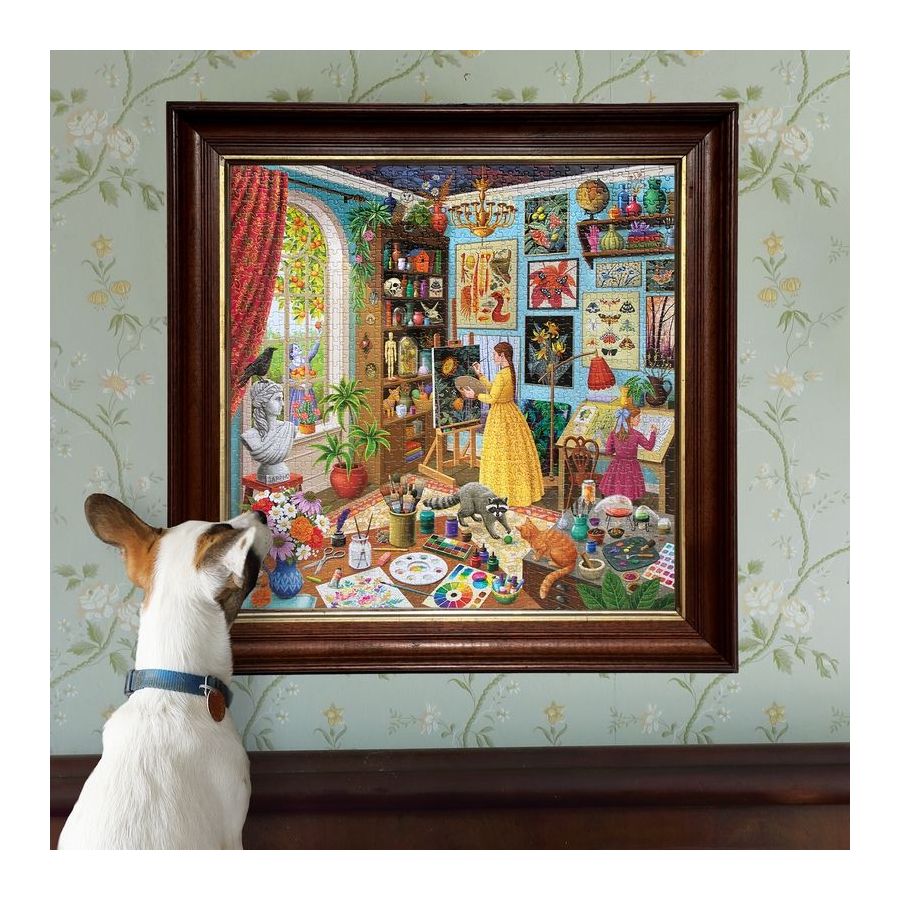 Puzzle L'atelier de l'Alchimiste 1000 pièces | Art & Loisirs