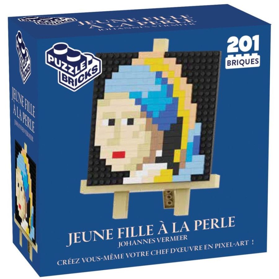 Mini-briques Jeune fille à la perle - PROFESSOR | Art & Loisirs