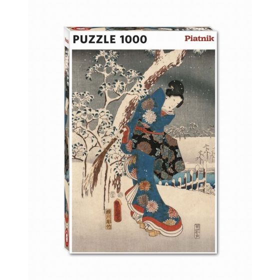 Puzzle Hiroshige - Conte de Genji 1000 pièces | Art & Loisirs