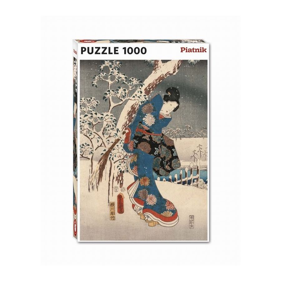 Puzzle Hiroshige - Conte de Genji 1000 pièces | Art & Loisirs