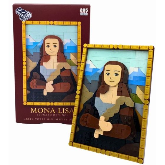 Mini-briques Mona Lisa 285 pièces - Professor | Art & Loisirs