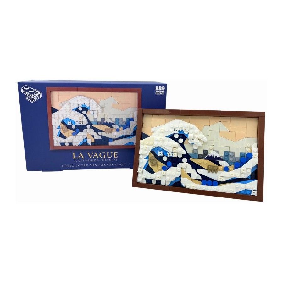 Mini-briques La Vague Hokusai 289 pièces | Art & Loisirs
