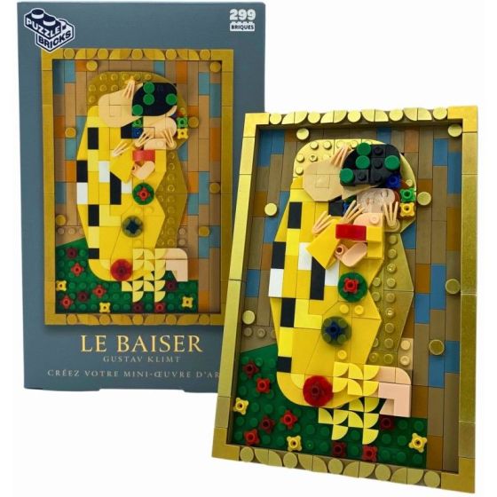 Mini-briques Le Baiser Gustav Klimt - PROFESSOR | Art & Loisirs