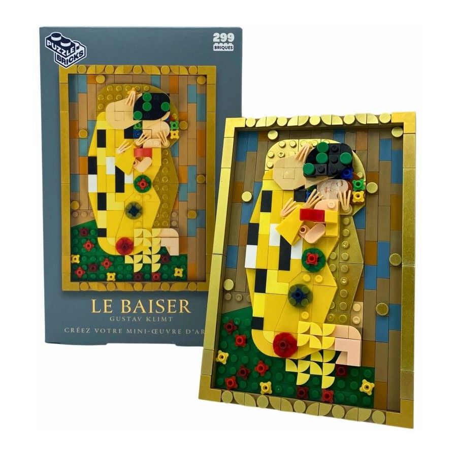 Mini-briques Le Baiser Gustav Klimt - PROFESSOR | Art & Loisirs