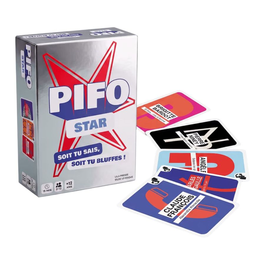 PIFO Star - Jeu de cartes classement | Art & Loisirs
