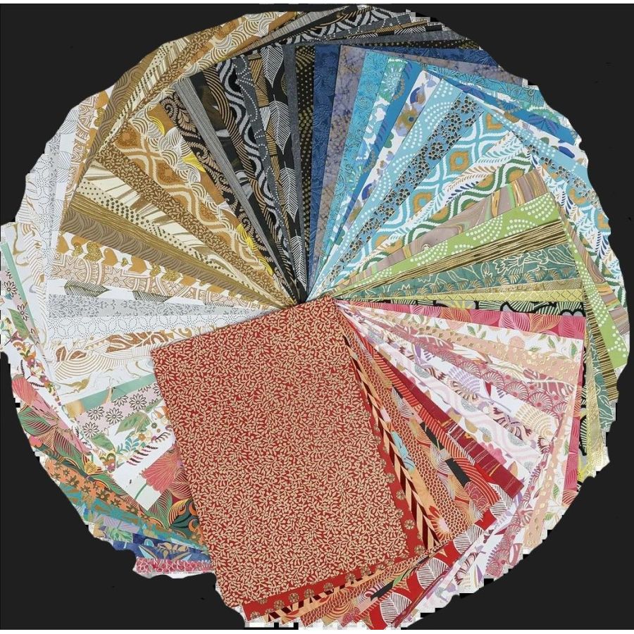 Bloc papiers artisanaux du monde A4 80f | Art & Loisirs
