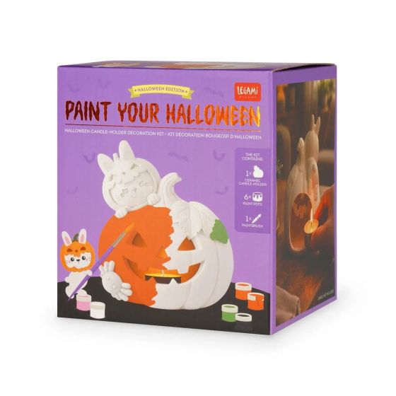 Kit décoration bougeoir Halloween Lapin - Legami | Art & Loisirs