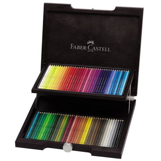 COFFRET BOIS PRESTIGE 72 CRAYONS ALBRECHT DURER 