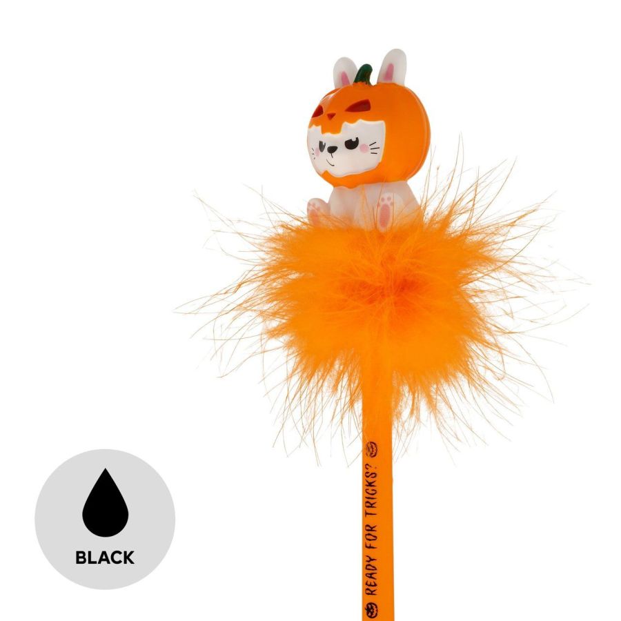 Stylo gel lumineux Lapin citrouille Halloween | Art & Loisirs