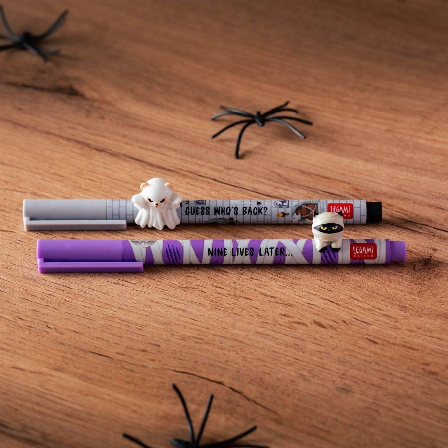 Stylos Encre Gel Halloween Pointe Fine - Lot de | Art & Loisirs