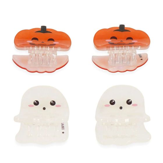 Set 4 Mini Barrettes Cheveux Halloween | Art & Loisirs