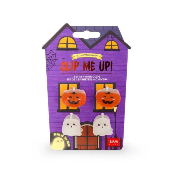 Set 4 Mini Barrettes Cheveux Halloween | Art & Loisirs