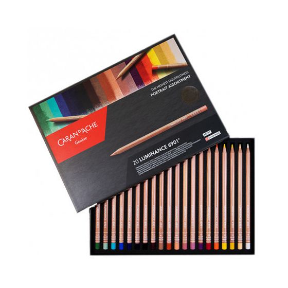 Coffret Luminance, crayon de couleur prestige