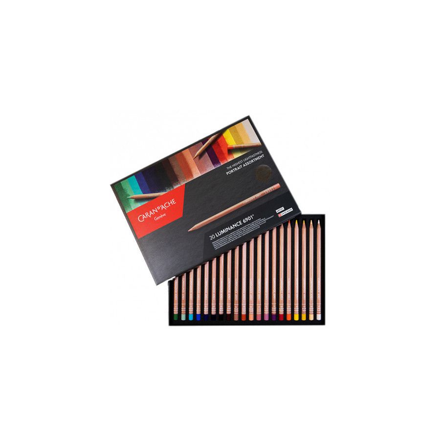 Coffret Luminance, crayon de couleur prestige