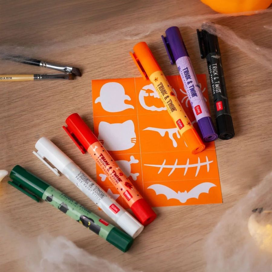 Set 6 Crayons Maquillage Visage Trick & Twist | Art & Loisirs