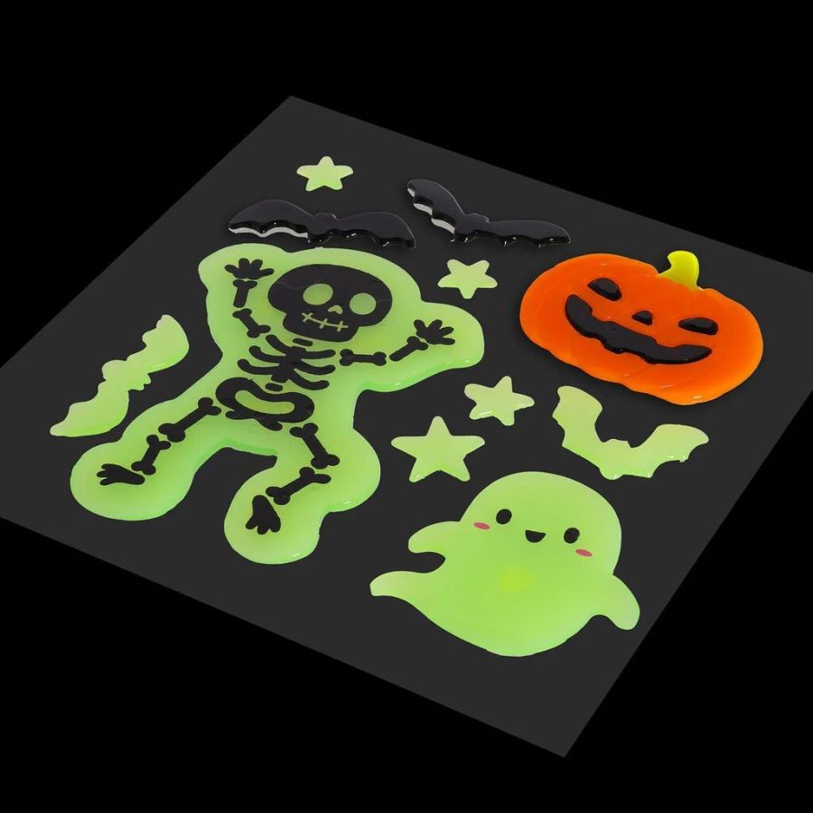 Set Autocollants Gel Fenêtre Halloween | Art & Loisirs