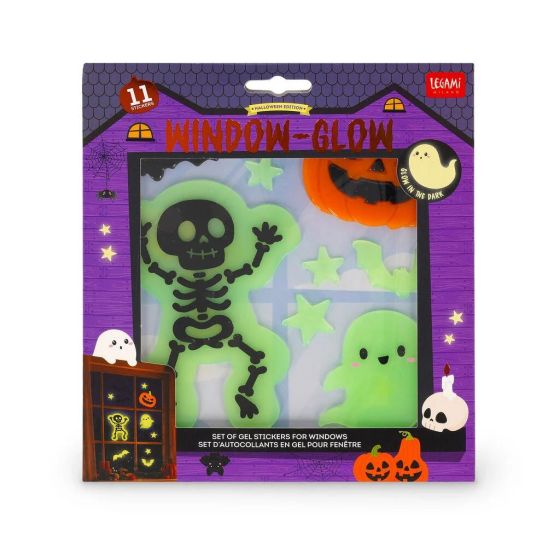 Set Autocollants Gel Fenêtre Halloween | Art & Loisirs