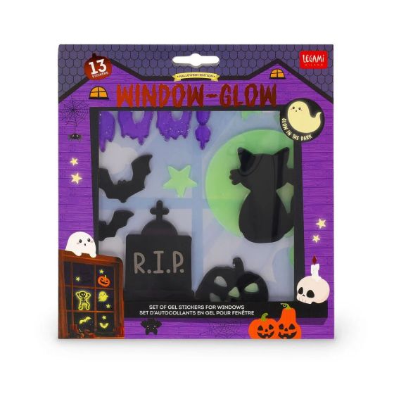 Set Autocollants Gel Fenêtre Halloween | Art & Loisirs