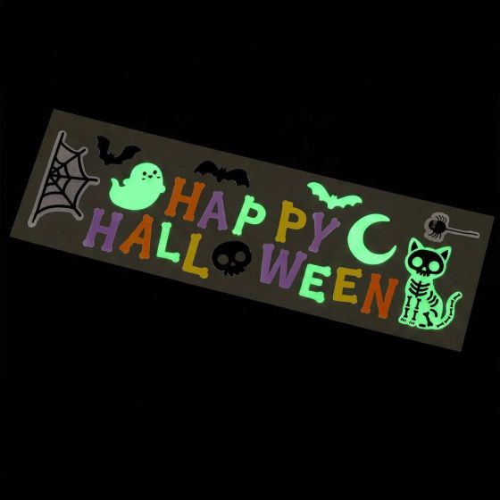 Set Autocollants Gel Fenêtre Halloween | Art & Loisirs