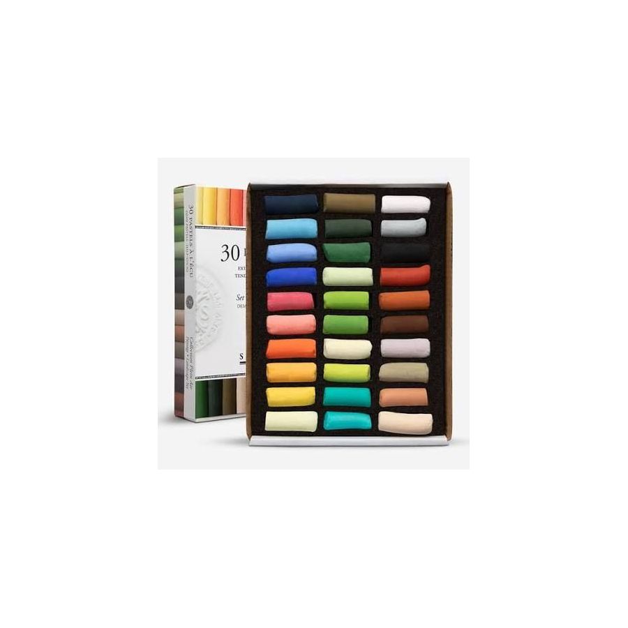 Pastels tendres Sennelier - 30 demi-pastels | Art & Loisirs