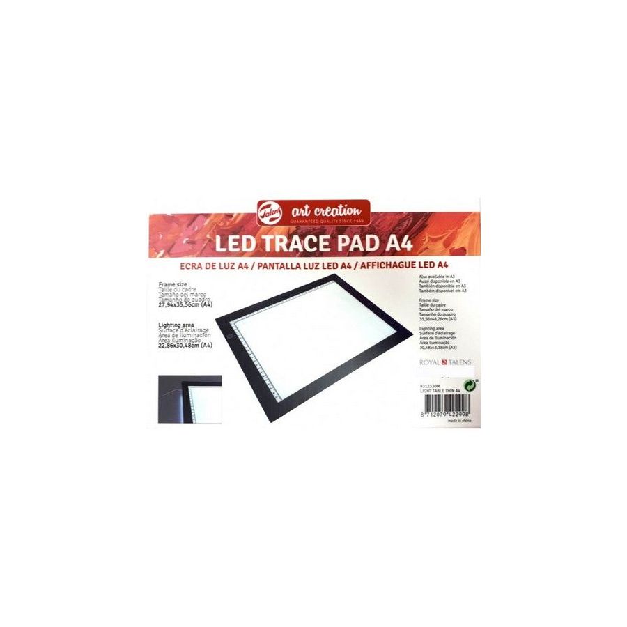 Table lumineuse LED A4 - Talens