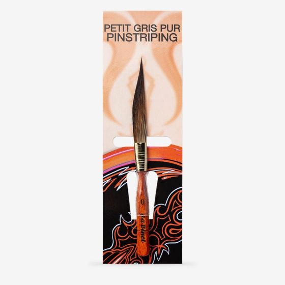 Pinceau dague -  Poil d’écureuil Kazan - Pinceau à filets (Striper) - Taille 0 - Da Vinci