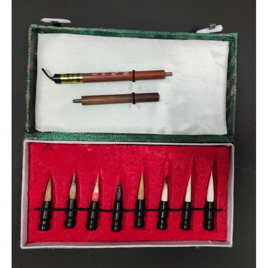 Coffret Pinceau Chinois - 8 Têtes modulables - Corector