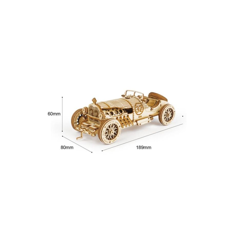 Maquette bois - Voiture de grand prix - Rokr